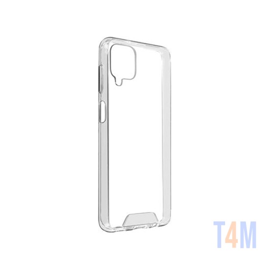 Silicone Hard Corners Case for Samsung Galaxy A12 Transparent